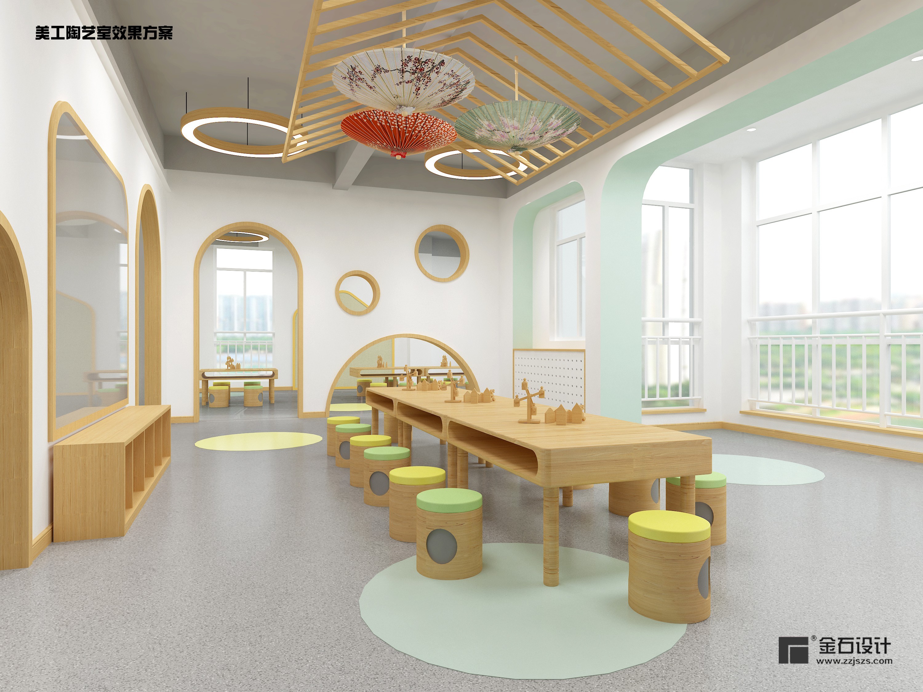 幼兒園室內(nèi)趣味空間設(shè)計(jì)！