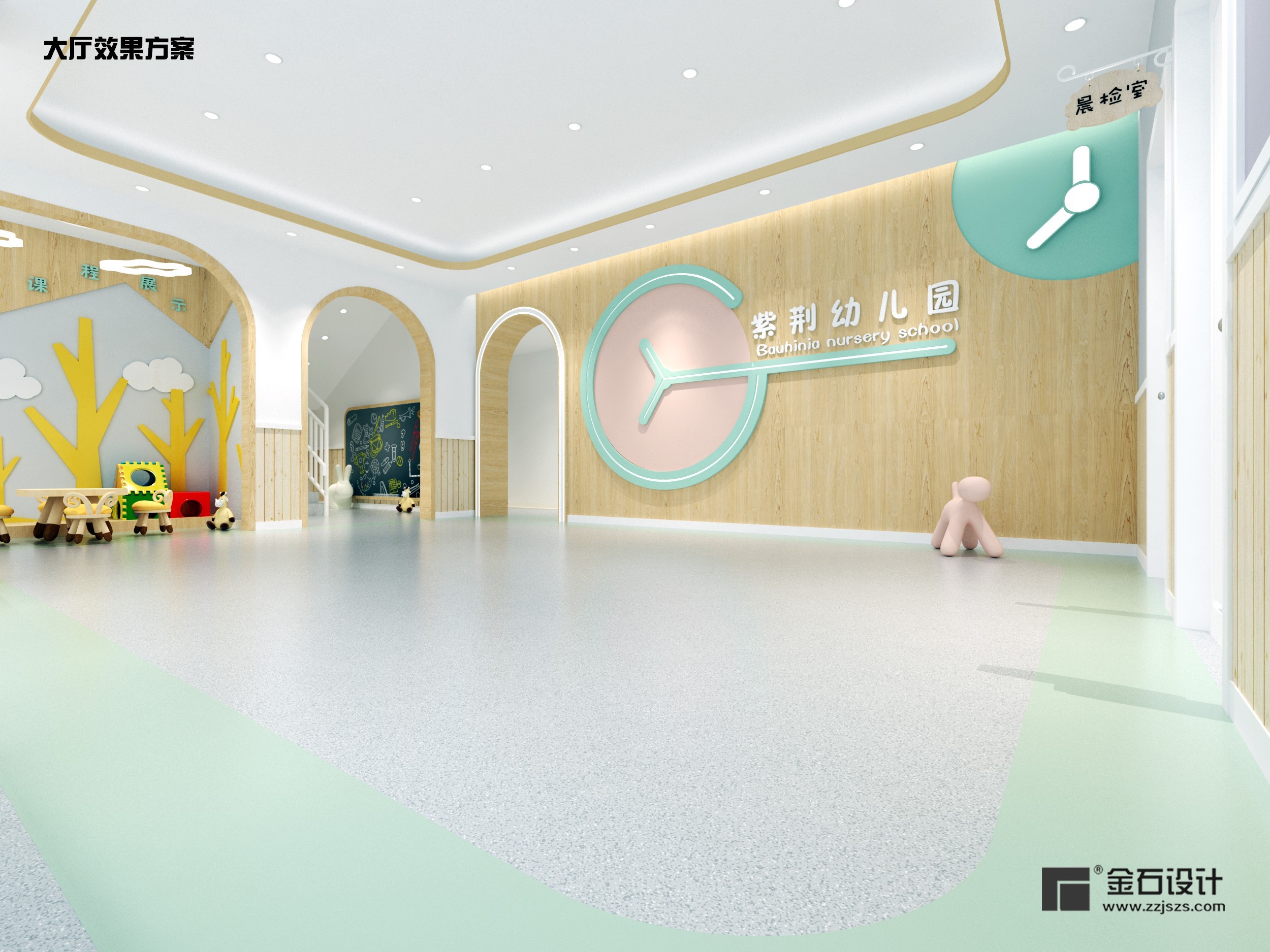 符合幼兒需求的幼兒園大廳設(shè)計(jì)！