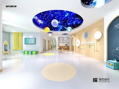 設(shè)計分享|被你忽視的幼兒園大廳也可以設(shè)計這么棒!