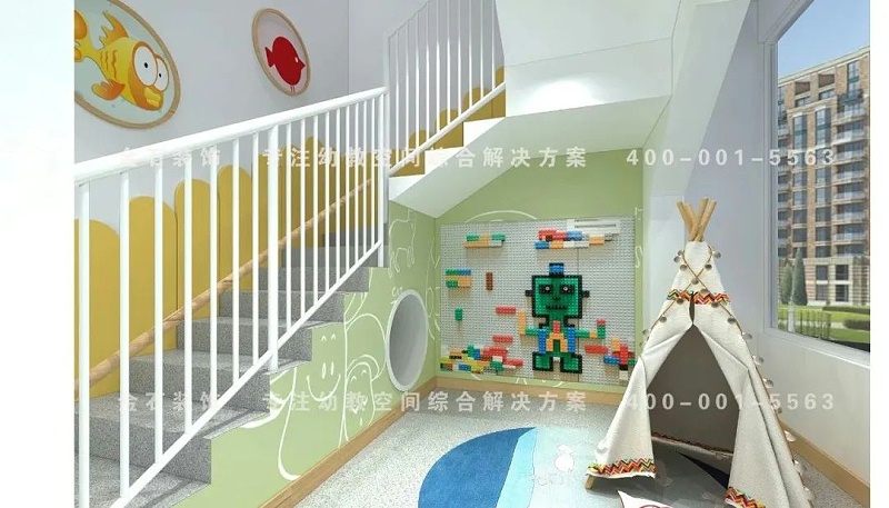 幼兒園樓梯間設(shè)計