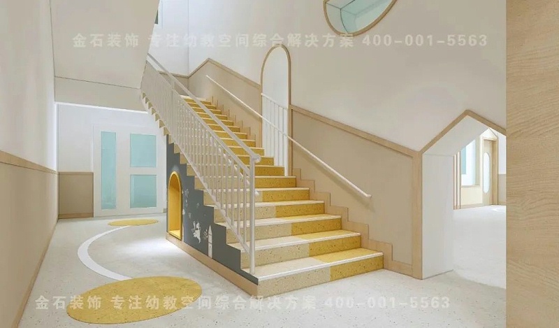 幼兒園樓梯間設(shè)計