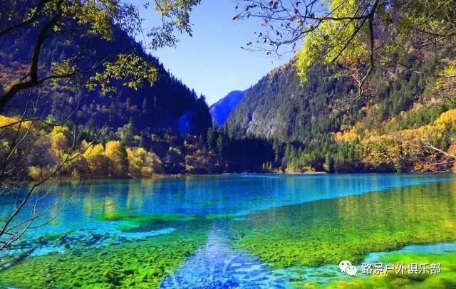 九寨溝水景
